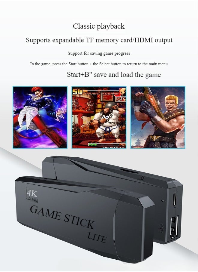 Generic - Wireless gamepad, gamepad with 2.4G wireless controller, plug and play video game console - Image 1