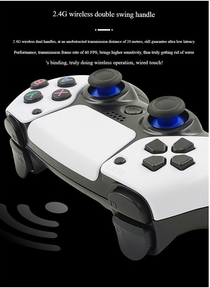 Generic - Wireless gamepad, gamepad with 2.4G wireless controller, plug and play video game console - Image 1