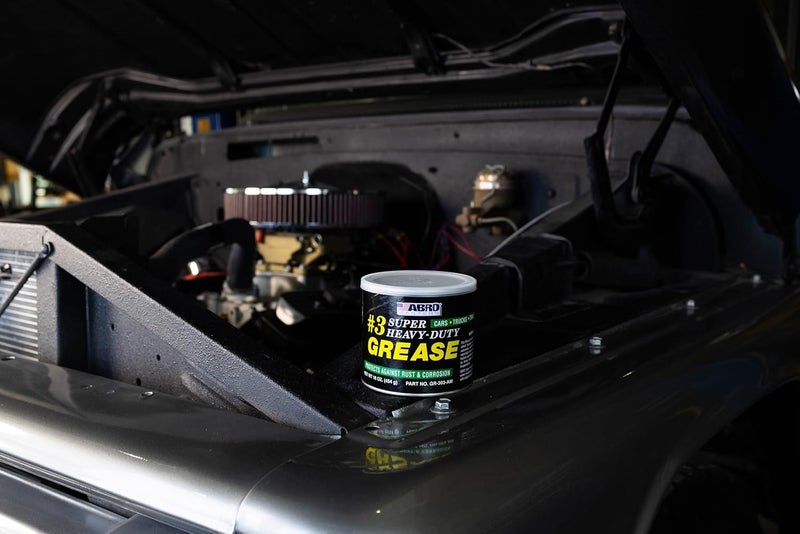 ABRO Masters Super Heavy-Duty #3 Wheel Bearing Grease, 16oz - Sodium-Based Multi-Purpose Lubricant - Image 2