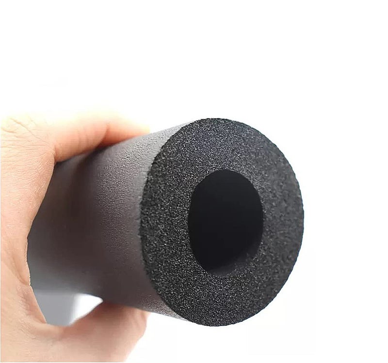 EVNCOM Air Conditioner Insulation Nitrile Tube Pipe Cover Rubber Tube Heat and Cold Insulated Tube Thermal Insulation Tube 6 Feet Length 7/8 Id * 1/2 Thk 22mm Inner Diameter * 13mm Thk - Image 1