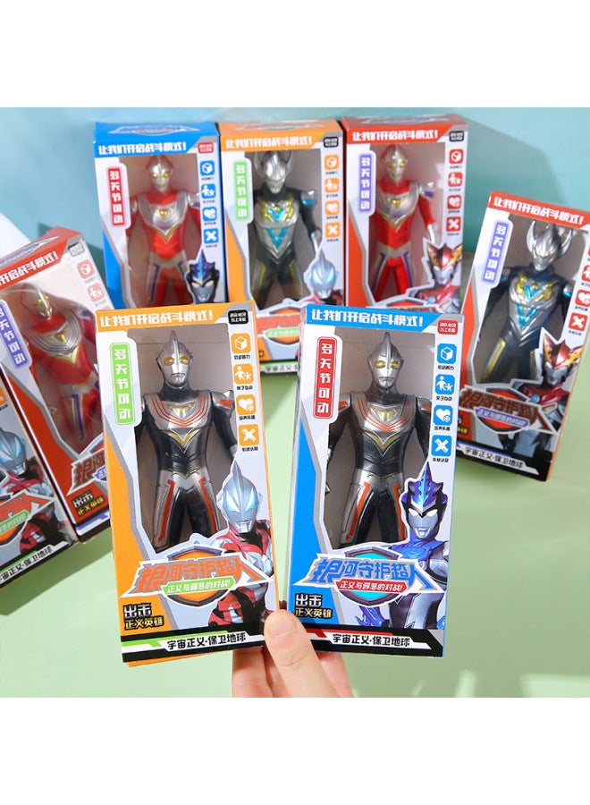 Children's Ultraman Boxed Toys Kindergarten Opening Season Galaxy Guardian Superman Boys Fun Toys Ultraman-Color:Single Box Price - Image 1