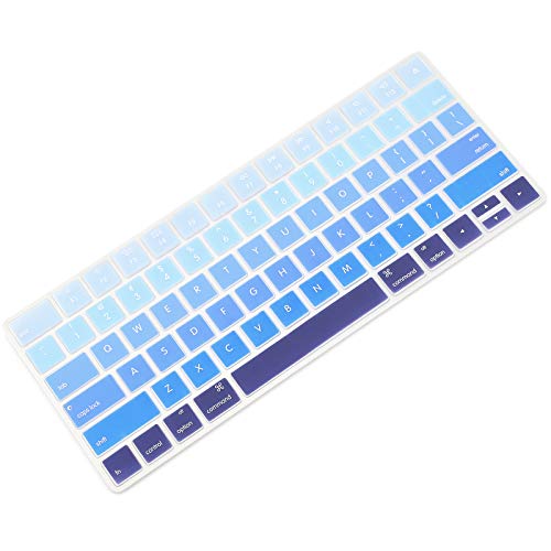 Allinside Ombre Blue Cover for Apple Magic Keyboard (MLA22LL/A) with US Layout - Image 1