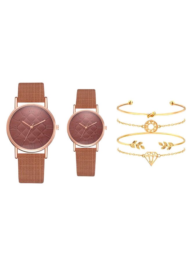 NIBEMINENT - unisex Analog Watch And Bracelet Set - Image 1