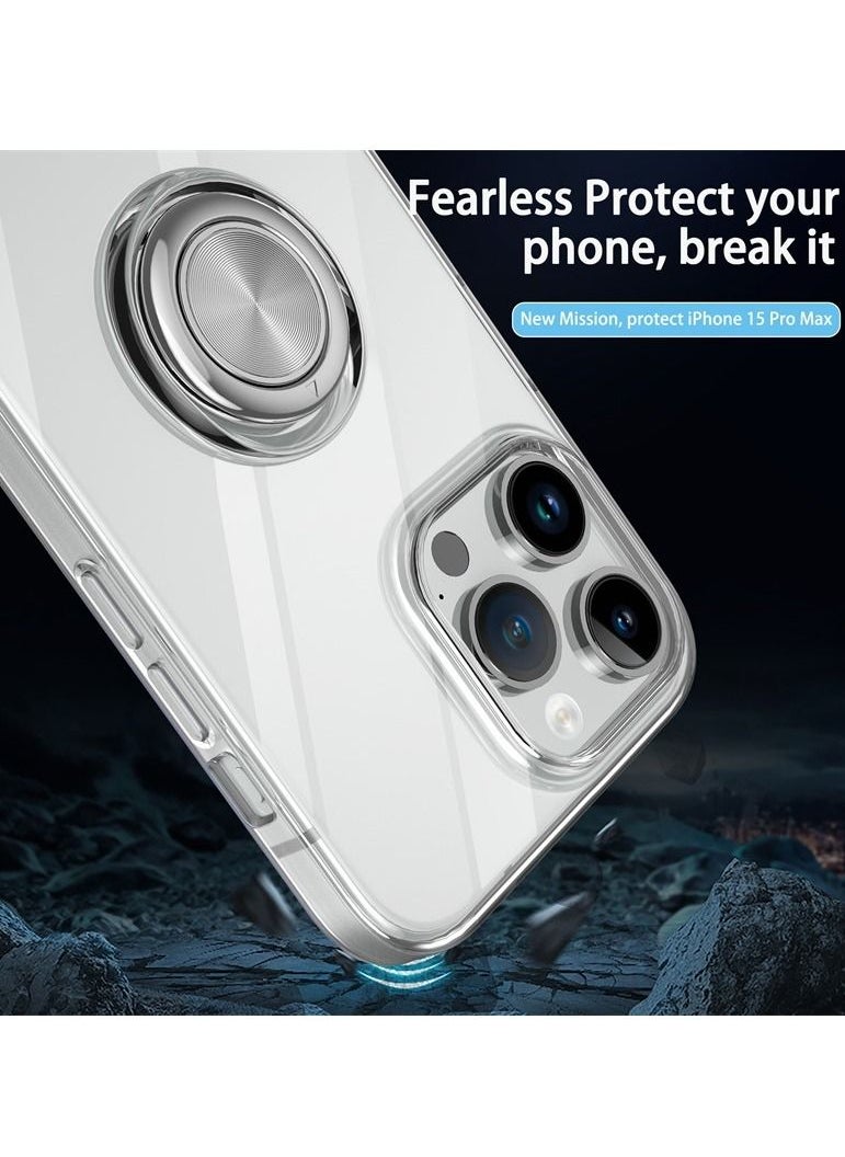 URBBKING - Protective Case Cover For Apple iphone 15 Pro Max 5G Clear - Image 1