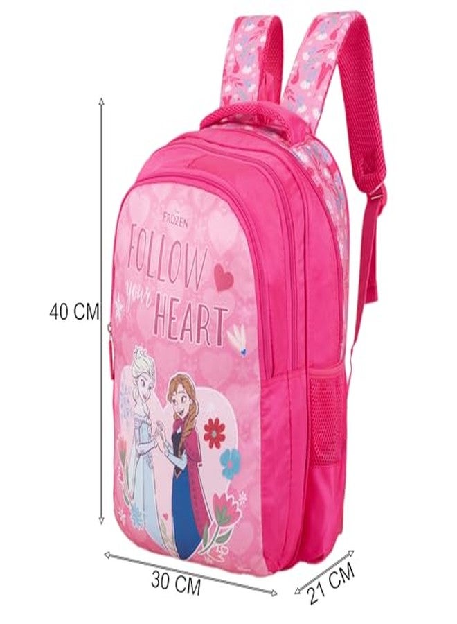 STRIDERS Disney Princess Pink School Bag 18 Inches Lightweight Backpack for Girls - Image 4