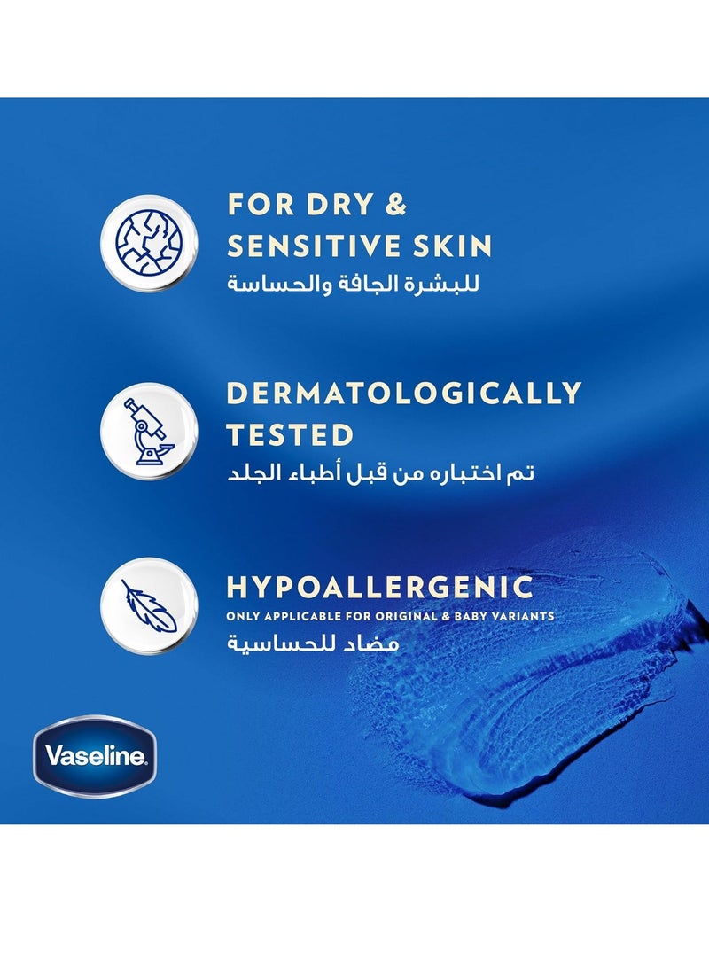 Vaseline Moisturizing Petroleum Jelly, for dry skin, Aloe Fresh, to heal dry and damaged skin, 100ml - Image 2