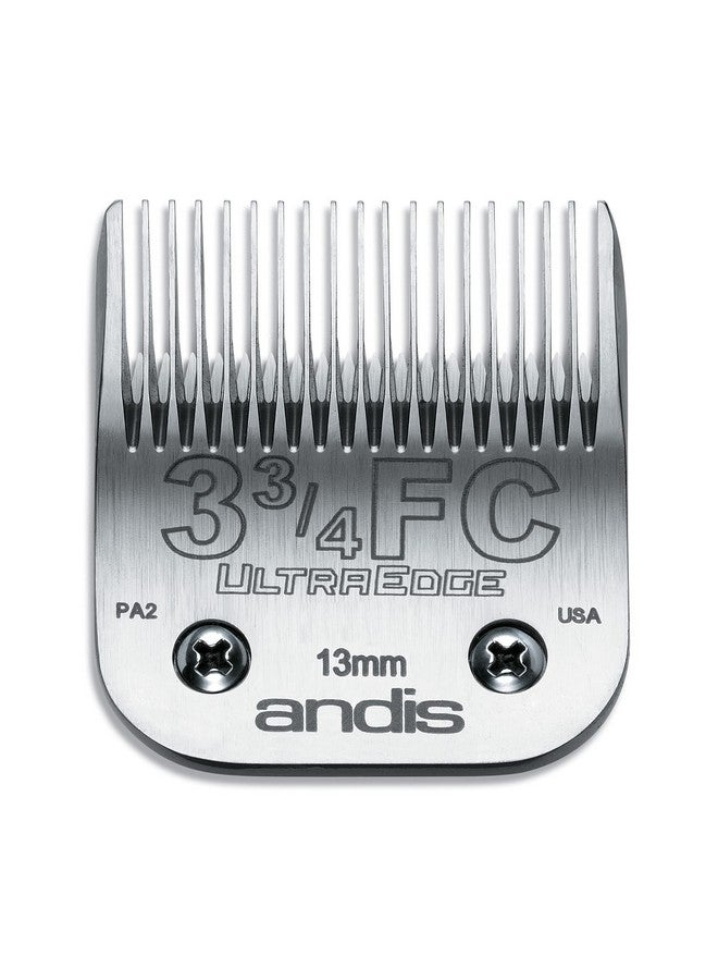 Andis Carbon-Infused Steel UltraEdge Dog Clipper Blade, Size-3-3/4 FC, 1/2-Inch Cut Length (64135)
