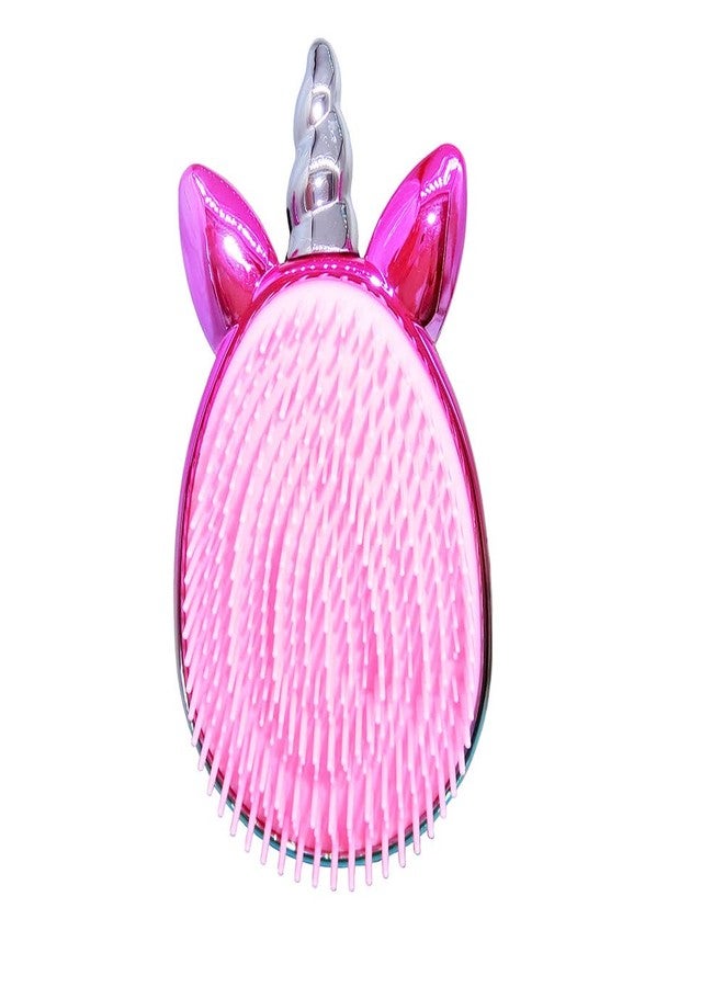 Artkingdome Cute Animal Comb Toddler Hair Brush Detangling Anti-static Soft Massage for Kid's Curly Straight Wet Dry Hair brushes Hair Colorful Purple Combs Gift - Image 3