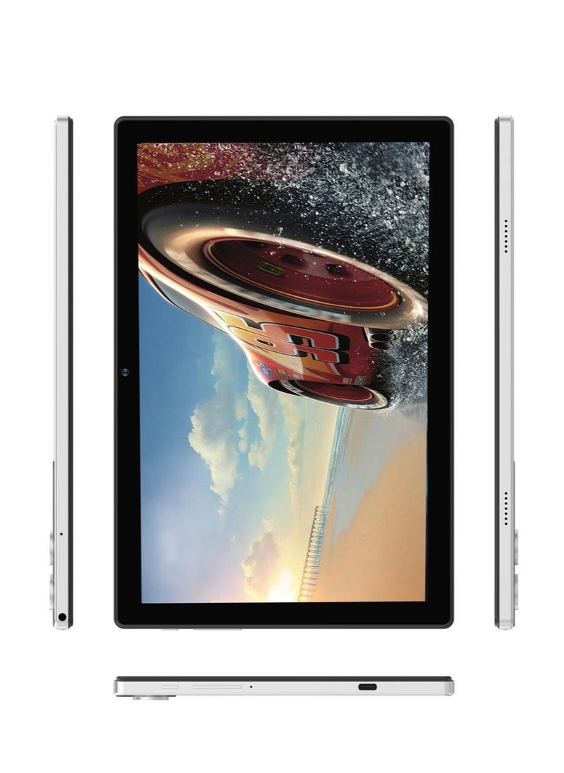HEATZ 10.1 Inch 5G Premium Tablet H10 Silver 8GB RAM 512GB ROM With Wireless Keyboard and Mouse  - Image 2