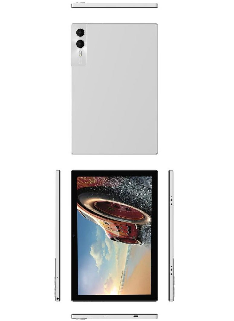 HEATZ 10.1 Inch 5G Premium Tablet H10 Silver 8GB RAM 512GB ROM With Wireless Keyboard and Mouse  - Image 5
