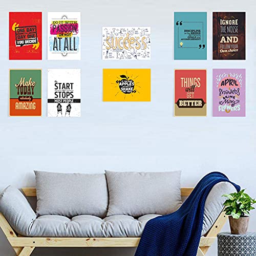 PAPER PLANE DESIGN Quote and Motivational Poster Set of 10 (Size 45 x 30 cm) d182 - Image 5