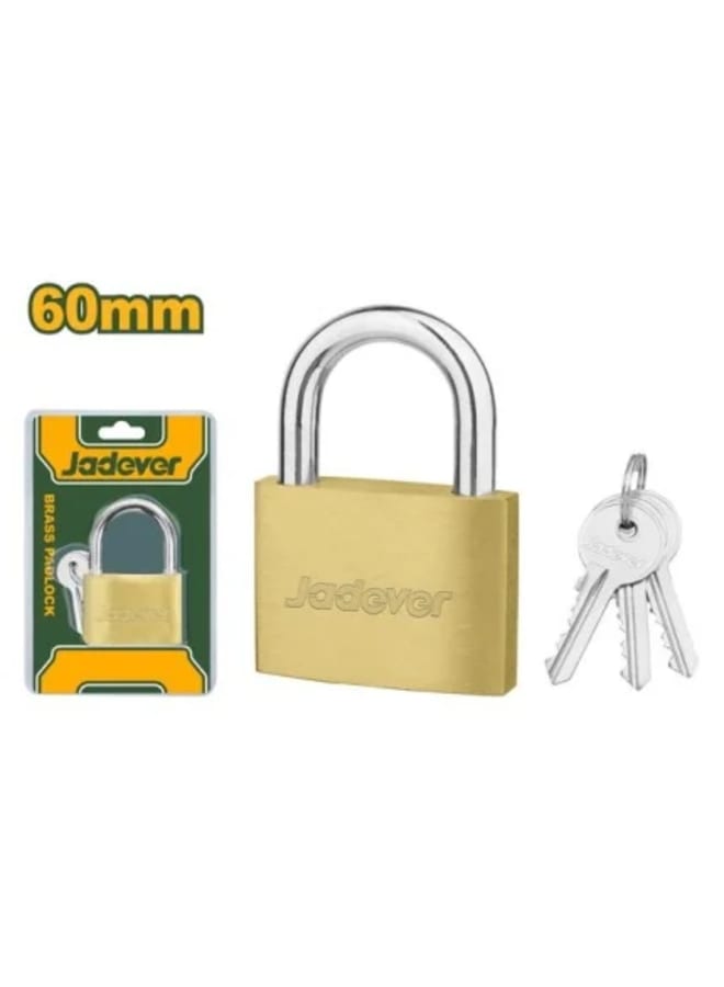 Jadeyar 40mm Brass Padlock