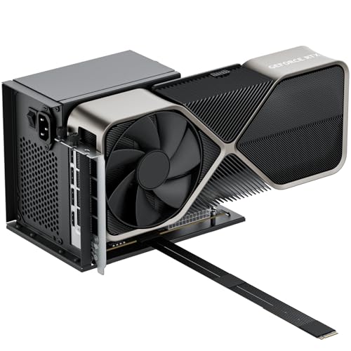 OwlTree دوك OwlTree PCIe 5.0 x4 128Gbps eGPU، لبطاقات الرسوميات من سلسلة 50، كابل ريسر M.2 NVME إلى PCIe x16 بطول 30 سم، يدعم مزود الطاقة ATX القياسي وGPU خارجي لجهاز Mini PC NUC لابتوب - Image 1