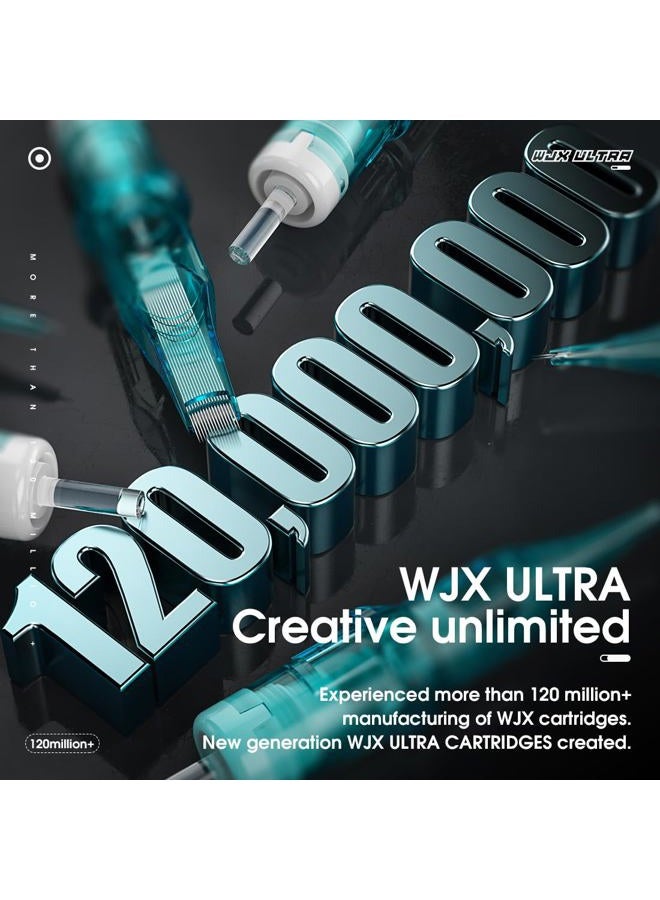 Wjx Ultra Tattoo Needles Box of 20, Tattoo Cartridges Needles Round Liner 1214RL Size for Pro Artists - Image 2