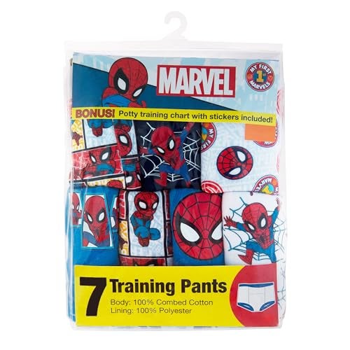 MARVEL Superhero 7PK10PK Potty Training Pants with Success Chart Stickers with Spiderman Hulk more sizes 18M 2T 3T 4T - Image 3