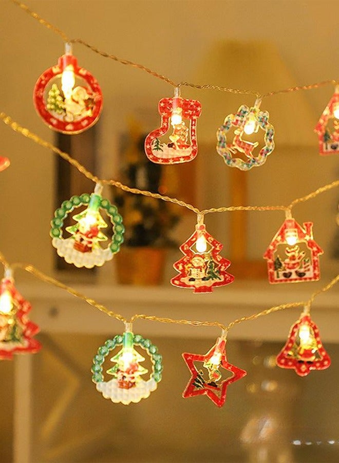 أضواء سانتا كلوز الزخرفية لغرف الأطفال وتخطيط غرف النوم وأضواء الغلاف الجوي وأضواء LED وأضواء زينة مضيئة - Image 2