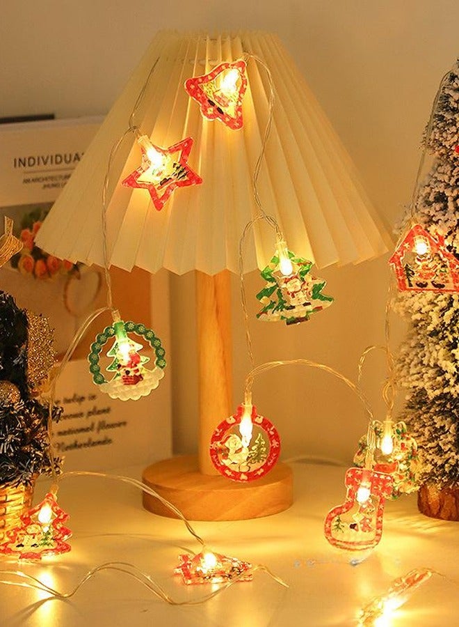 أضواء سانتا كلوز الزخرفية لغرف الأطفال وتخطيط غرف النوم وأضواء الغلاف الجوي وأضواء LED وأضواء زينة مضيئة - Image 4