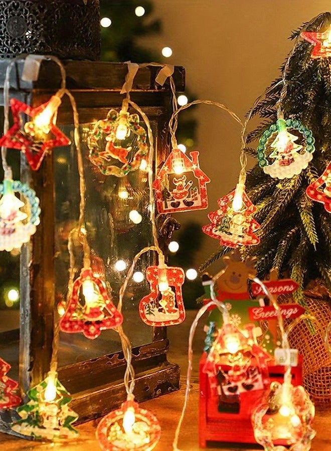 أضواء سانتا كلوز الزخرفية لغرف الأطفال وتخطيط غرف النوم وأضواء الغلاف الجوي وأضواء LED وأضواء زينة مضيئة - Image 5