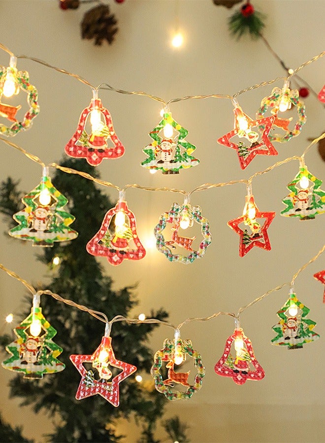 أضواء سانتا كلوز الزخرفية لغرف الأطفال وتخطيط غرف النوم وأضواء الغلاف الجوي وأضواء LED وأضواء زينة مضيئة - Image 1