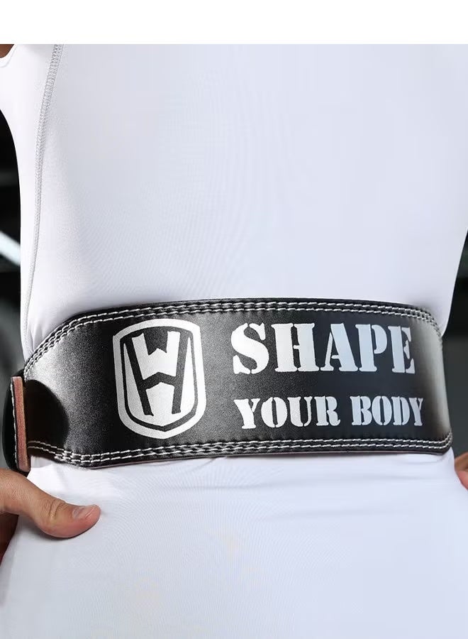 Arabest Weight Lifting Belt for Men & Women, Gym Weight Belt Lumbar Back Support Powerlifting Weightlifting Heavy Duty Workout Training Strength Training Equipment, Deadlift, Powerlifting (S) - Image 3