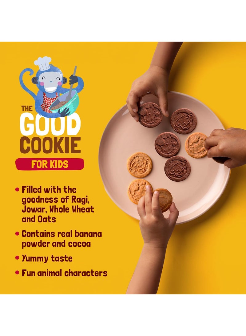 Slurrp Farm Banana Oat Cookies 80g - Image 2