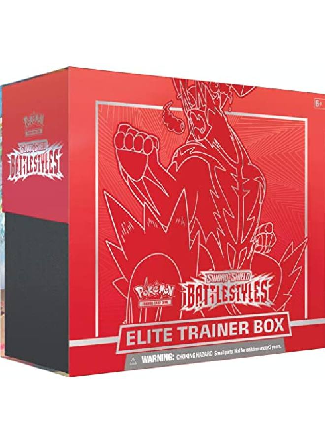 Pokemon Tcg: Sword & Shield Battle Styles Elite Trainer Box Red - Image 2