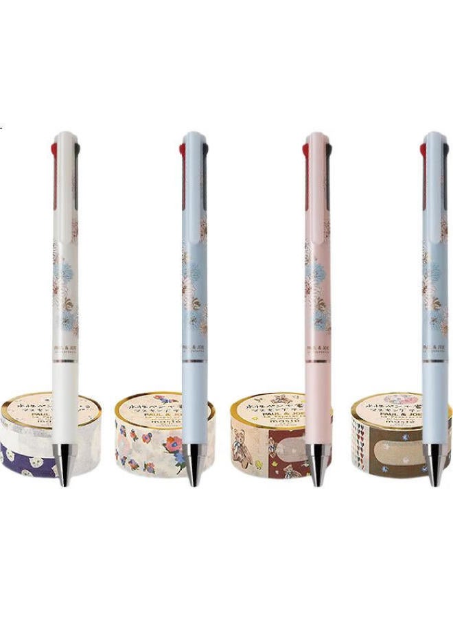 Pilot Juice Up Gel Pens, Three Colors, Student Neutral Pens, Signature Pens, 0.4Mm, Ivory Blue And American Daisy + Mixed Colors, 1 Piece, Combo Pack - Image 1