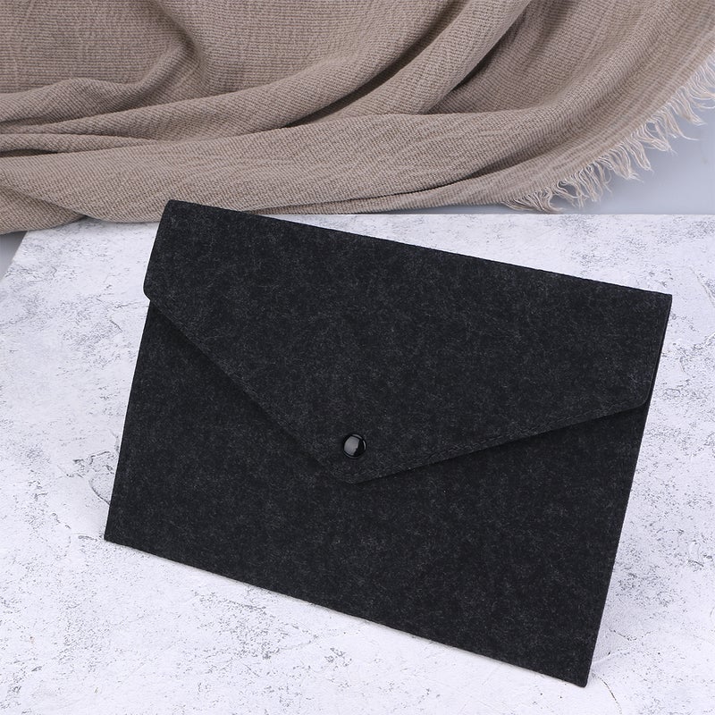 2pcs Tablet Protective Cover Unisex Notebook Case for Friends (10 Inches 12 Inches Dark Grey) - Image 4