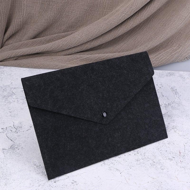 2pcs Tablet Protective Cover Unisex Notebook Case for Friends (10 Inches 12 Inches Dark Grey) - Image 1