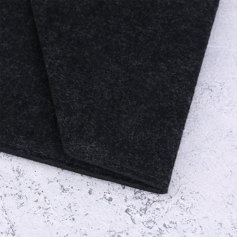 2pcs Tablet Protective Cover Unisex Notebook Case for Friends (10 Inches 12 Inches Dark Grey) - Image 3