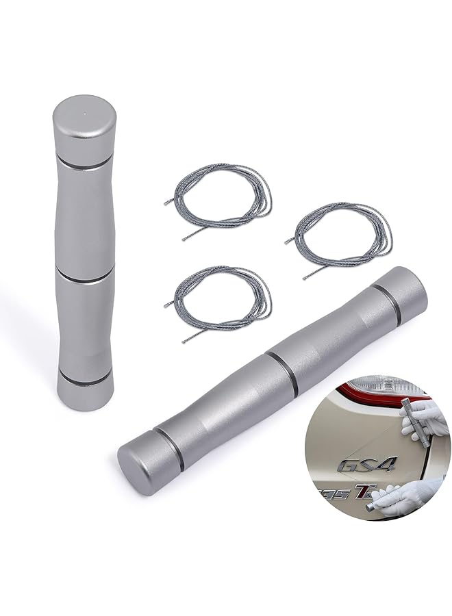 Azonee Emblem Removal Tool, Vinyl Wraps Car Surface Emblem Logo Plate Line Remover Tool, Easily Remove Vehicle Logos, Nameplates, Badges And Paste Signs Plates For Car Wrapping Film Installation - Image 1