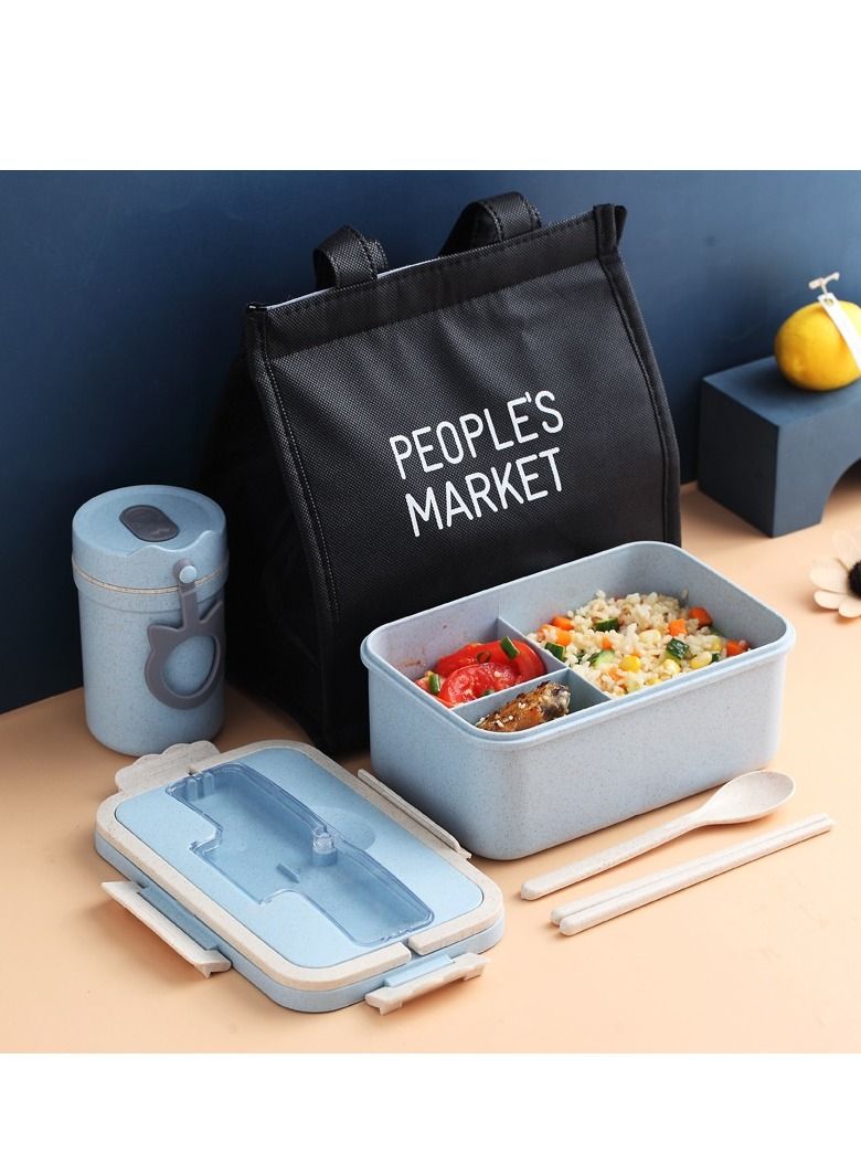 Bluejw Lunch Box Kids, Bento Box Adult Lunch Box, Lunch Containers For Adults/Kids/Toddler,1000/1500Ml-3 Compartment Microwave & Dishwasher & Freezer Safe,BPA Free - Image 3