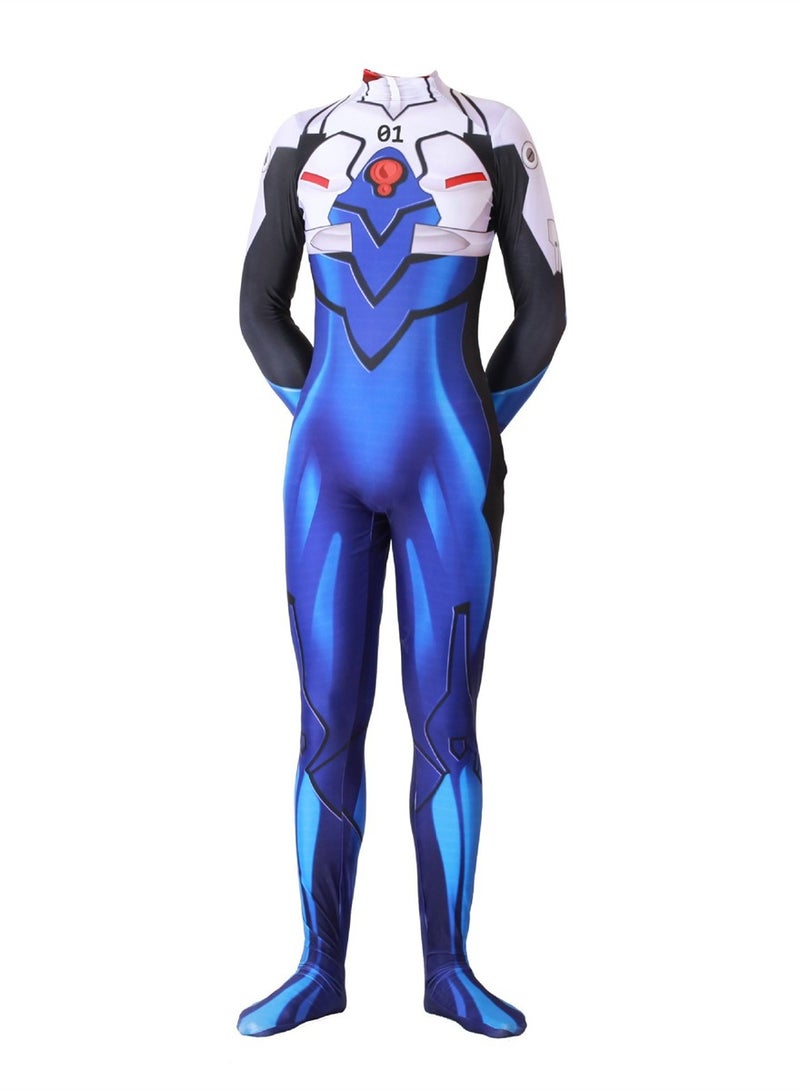 Neon Genesis Evangelion EVA cosplay bodysuit Stage Dress Up Costume - Image 1