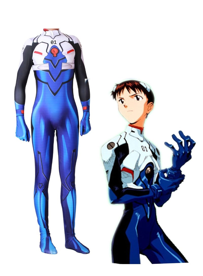 Neon Genesis Evangelion EVA cosplay bodysuit Stage Dress Up Costume - Image 3