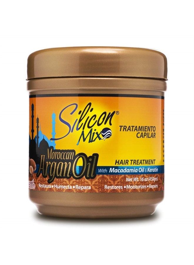 Silicon Mix Argan Oil Treatment, 16 Ounce