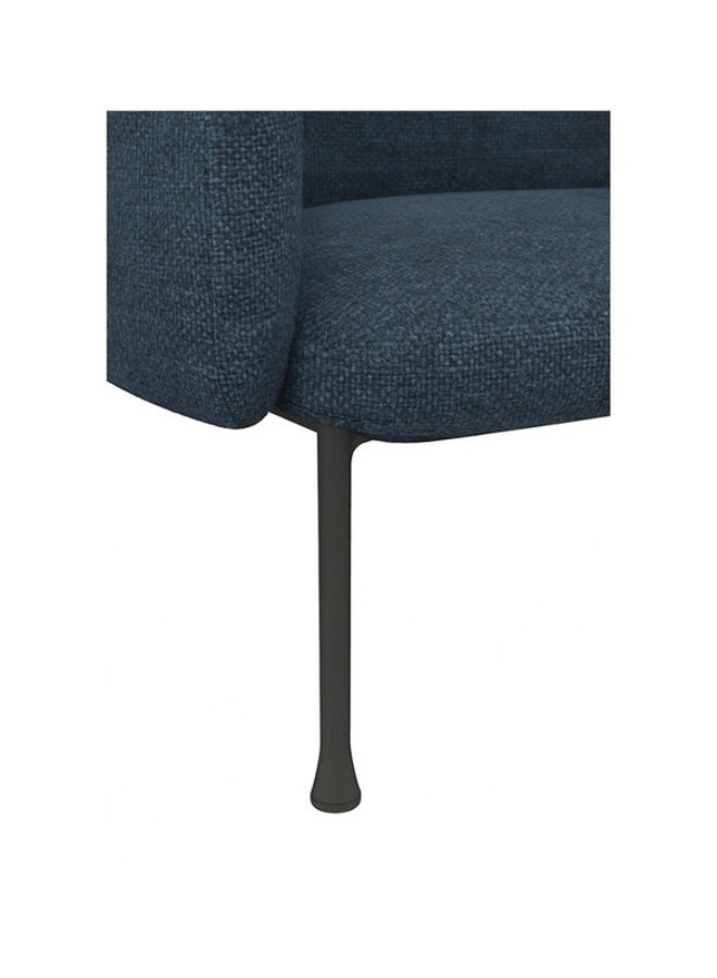YI ONE 2-Seater Sofa – Modern Blue  Fabric Office & Home Reception Sofa with Steel Inner Frame and High-Density Foam – Comfortable Couch for Waiting Areas & Living Room (155 x 73.5 x 75 cm - Image 5