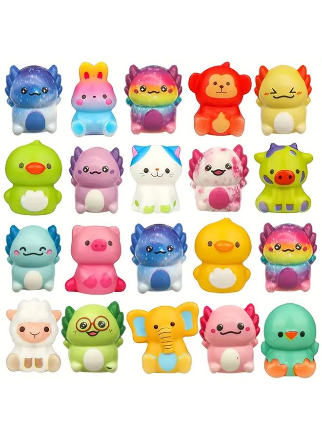 24pcs Slow Rising Squishy Animal Toys for Party Favors Classroom Prizes - Image 1