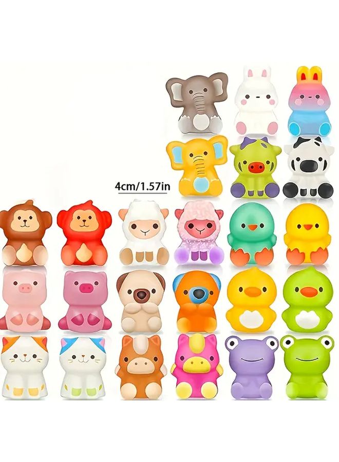 24pcs Slow Rising Squishy Animal Toys for Party Favors Classroom Prizes - Image 3