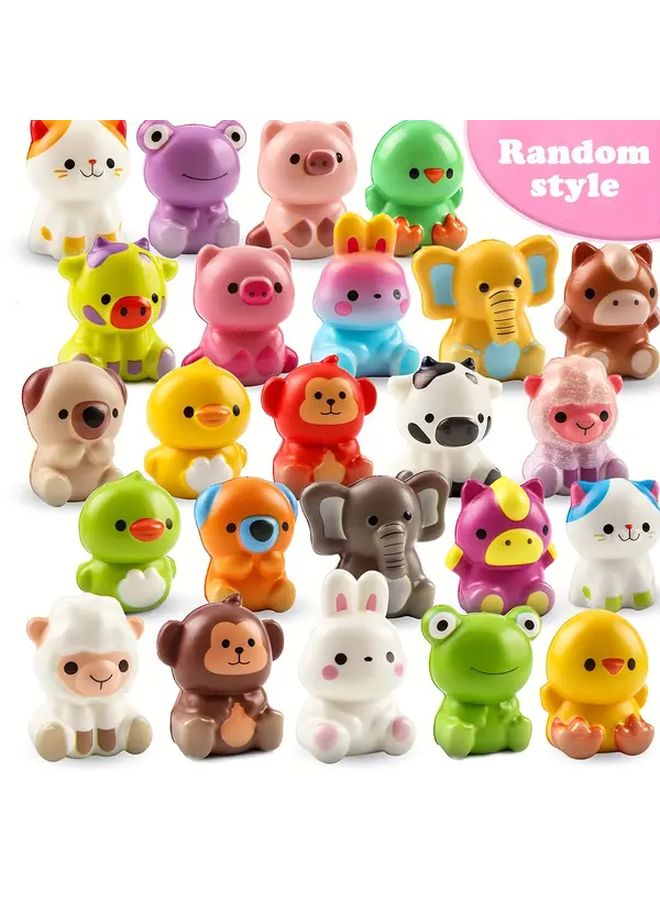 24pcs Slow Rising Squishy Animal Toys for Party Favors Classroom Prizes - Image 2