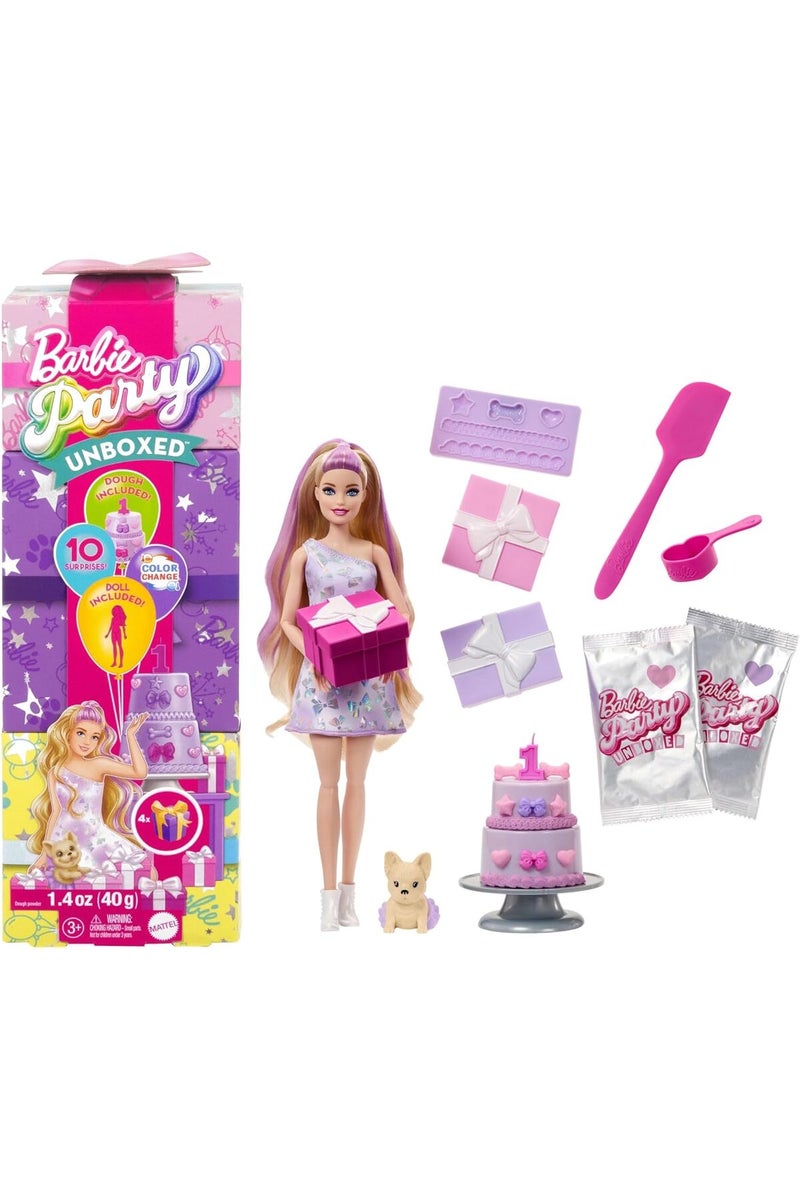 Barbie Party Pack Little Dude's Birthday Series Jfg68 - Purple Box Jfg70 - Image 1