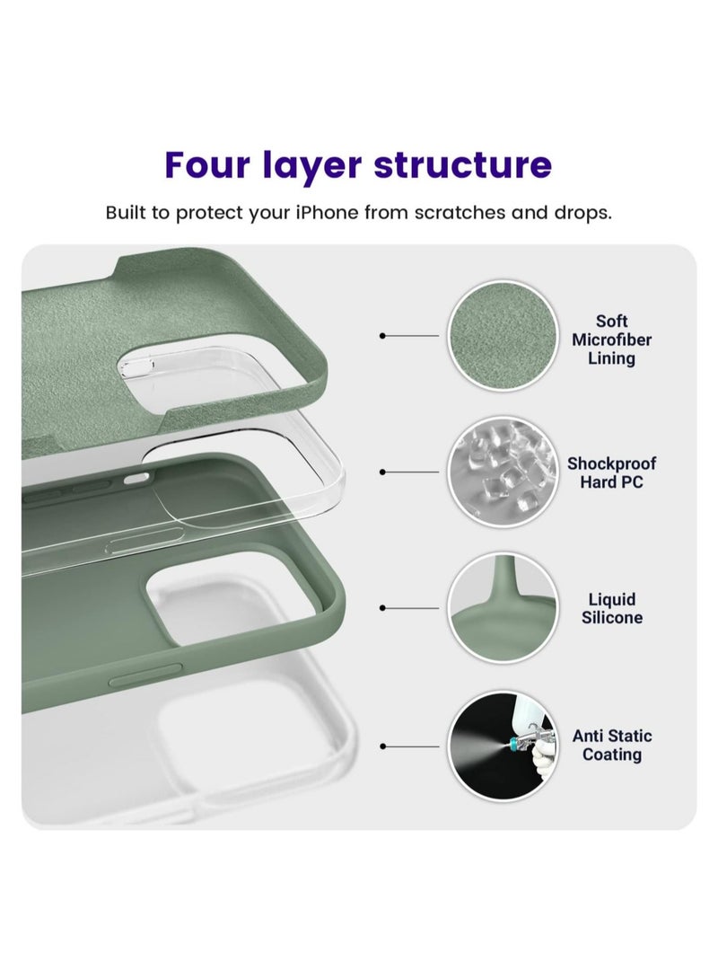 ELTRAZONE Designed for iPhone 14 Pro Max Case, Silicone Shockproof Slim Thin Phone Case for iPhone 14 Pro Max 6.7 inch - Image 2