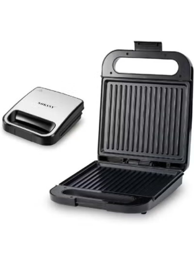 سوكاني ساندوتش ميكر سوكانى 1400وات بخامة الداخلية معدن مطلي تيفال – الخارجية استانلس في اكليرك معالج ضد الحرارة-SK-851 - Image 2