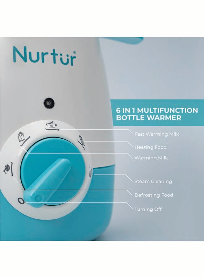 Nurtur Nurtur Ember Bottle and food warmer, Easy to use design, auto shut off, UK Plug, led Timer Function, Rotary Knob  - Image 4