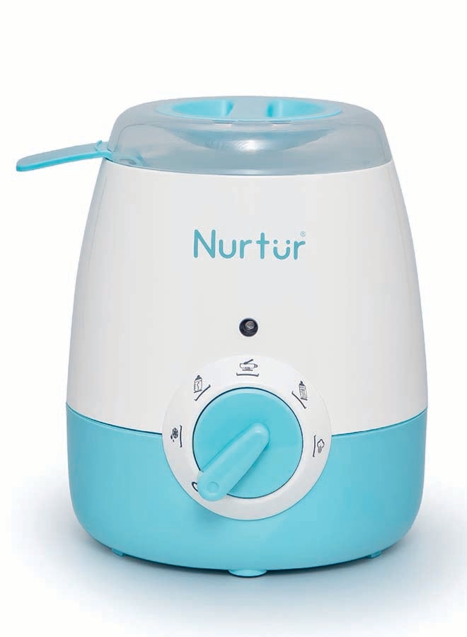 Nurtur Nurtur Ember Bottle and food warmer, Easy to use design, auto shut off, UK Plug, led Timer Function, Rotary Knob  - Image 1