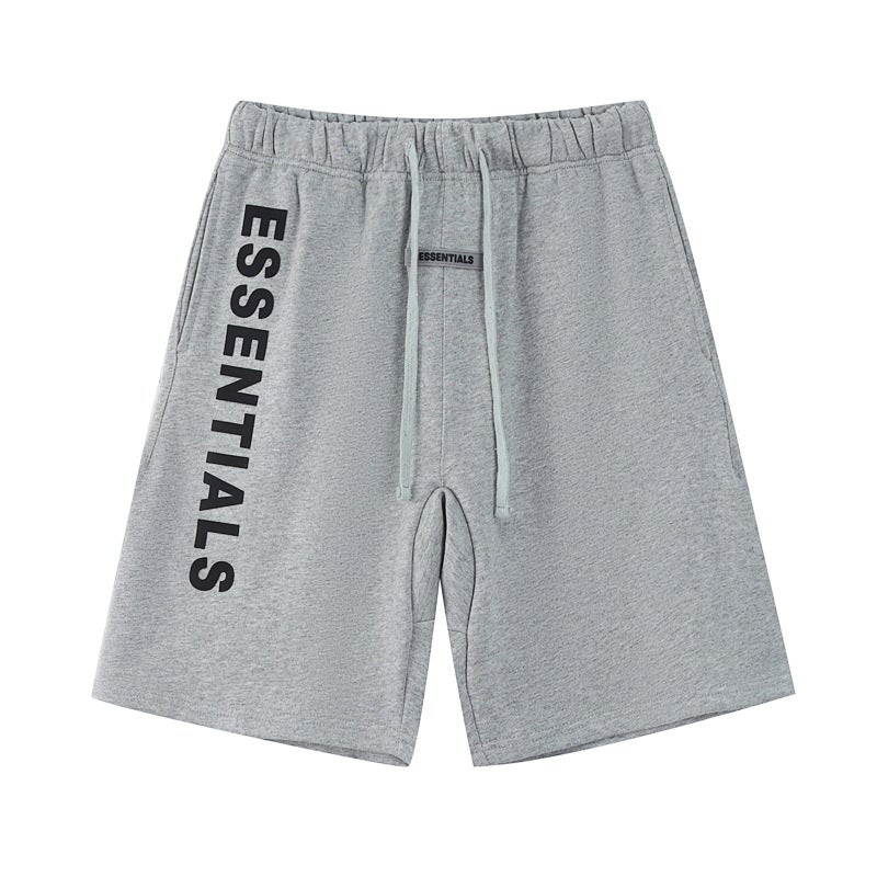 Fog Multi-Line Side Silicone Shorts Essentials American Trend High Street Loose Casual Ins Five-Point Pants - Image 5