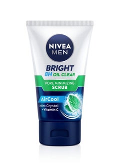 NIVEA MEN Nivea Men Bright Oil Clear Pore Minimizing Scrub 100 ml 