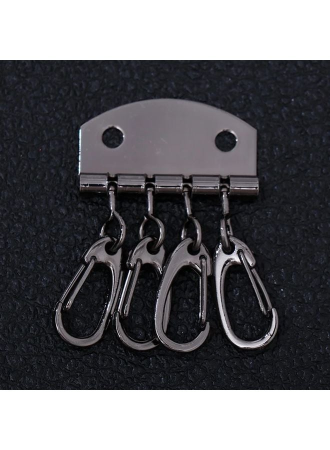 Bronze Zinc Alloy Rivet Hook Keyring Leather Bag Accessory DIY Craft Tool Multiple Hooks - Image 5