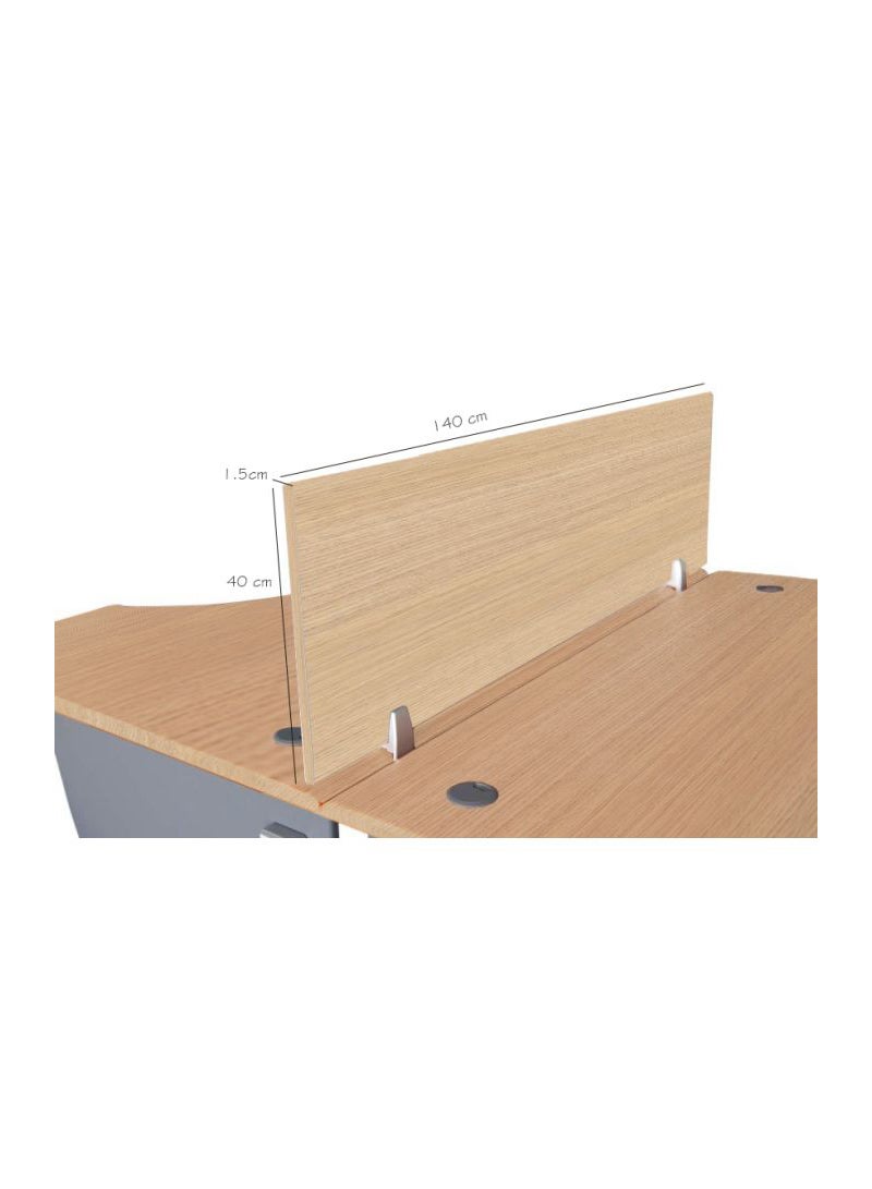 Mahmayi Mahmayi Deler 140 Oak Wood Divider Panel  - Image 2