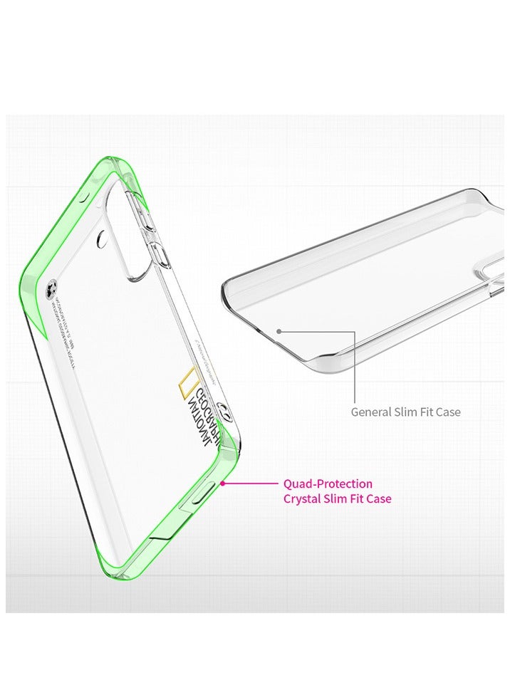 NATIONAL GEOGRAPHIC حافظة كريستال سليم فيت V4 من ناشيونال جيوغرافيك لجهاز Galaxy S25 Plus - شفافة - Image 3