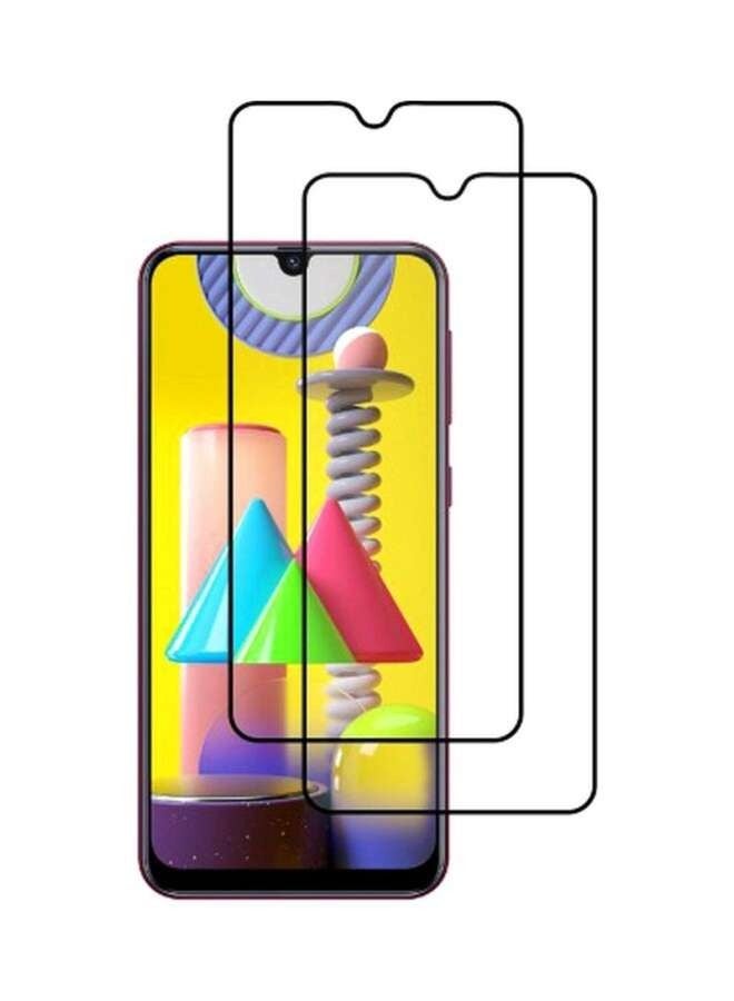 shAyzee 2-Piece Super Shield Tempered Glass For Samsung Galaxy M31 Clear - Image 1